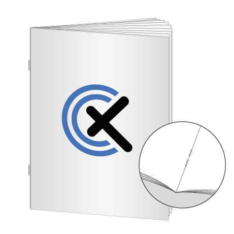 Broschüren Drahtheftung DIN A4