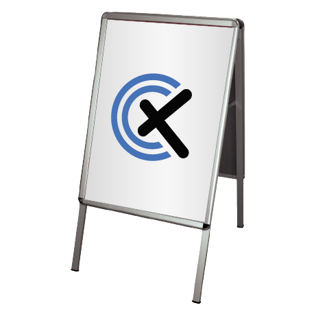 Kundenstopper | DIN A2 | ohne Druck