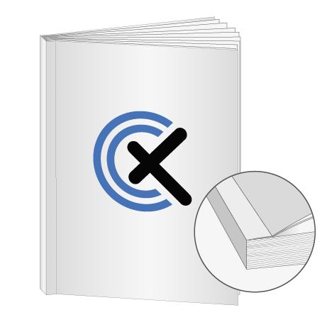 Broschüren Klebebindung DIN A7