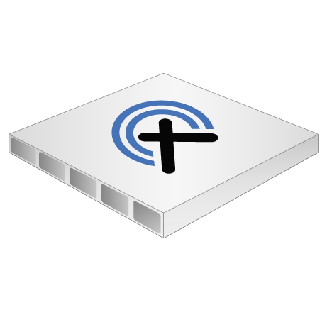 Hohlkammerplatte, 3 mm