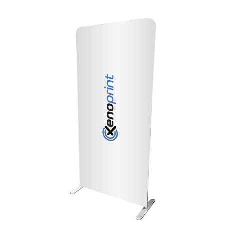 Aufsteller ZIPP ECO | B 100 cm x H 200,9 cm | bedruckt