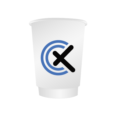 Pappbecher BIO | 300 ml doppelwandig | rundum bedruckt